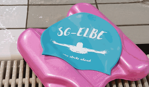 Badekappe SG Elbe türkis